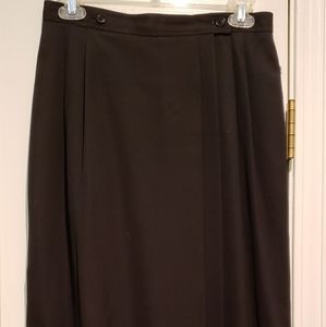 Chaus black skirt, size 12, classic